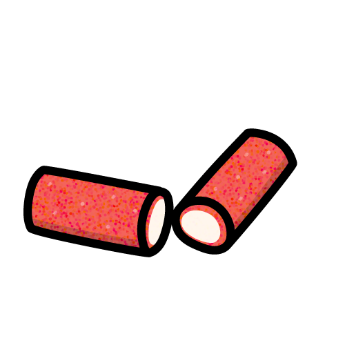Pick 'n' Mix - Sour Strawberry Pencil Bites