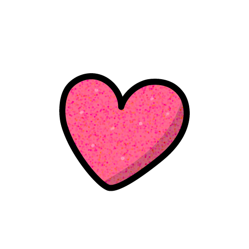 Pick 'n' Mix - Red Shiny Filled Hearts