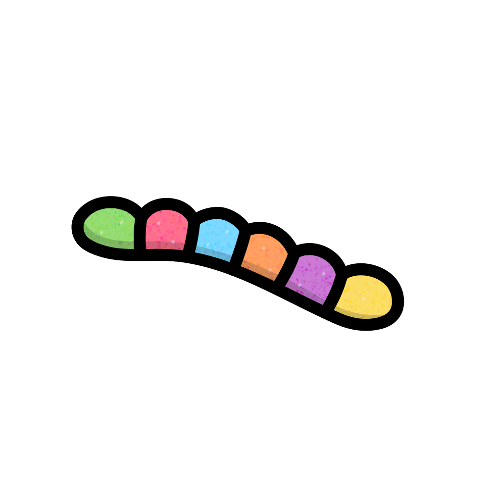 Pick 'n' Mix - Multicolour Sour Worms