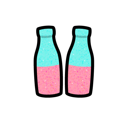 Pick 'n' Mix - Small Fizzy Bubblegum Bottles